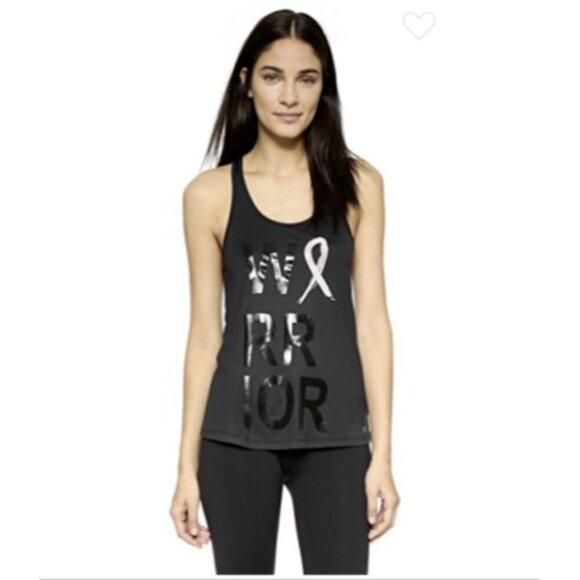Splits59 Racer Back Breast Cancer Warrior Tank - Picture 1 of 8